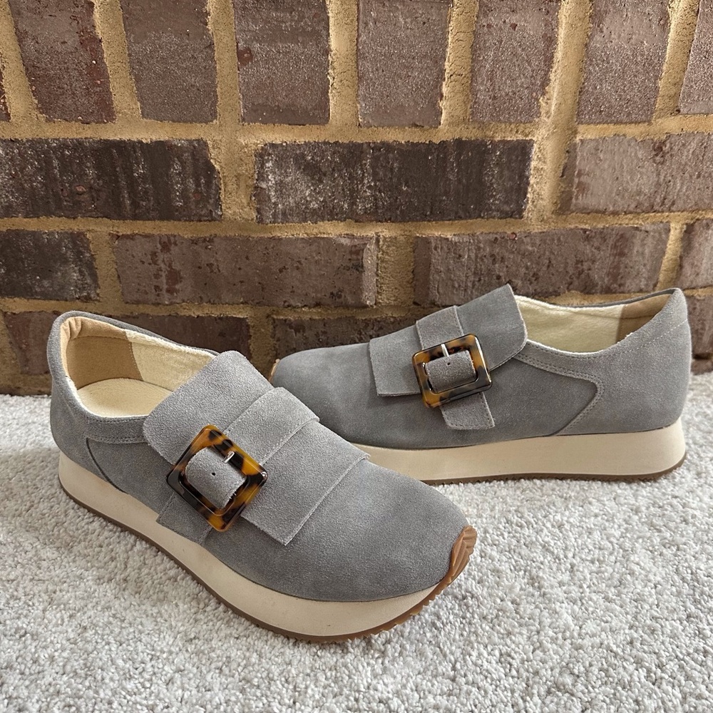 PELLE MODA Odate Suede Leather Loafer Sneakers